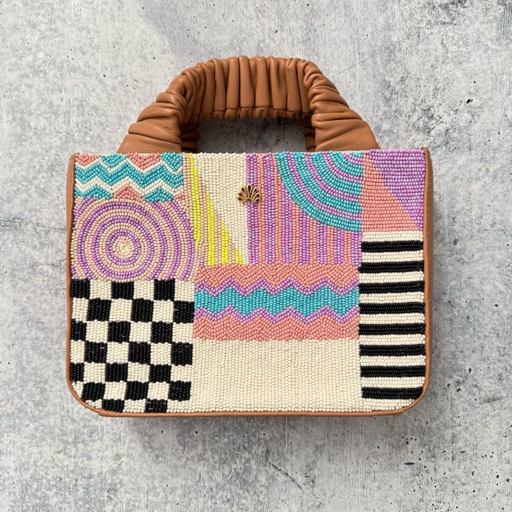 Lele Sadoughi Maya Mash Up Mini Tote